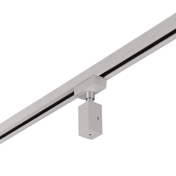 HLW LED Pendeladapter Trion Dual - 2-fase kunststof hangadapter voor LED lamp met titaan afwerking