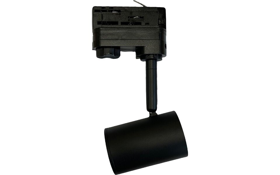 HLW LED LED Railverlichting Track Spot met GU10 Fitting - Mat Zwart Aluminium