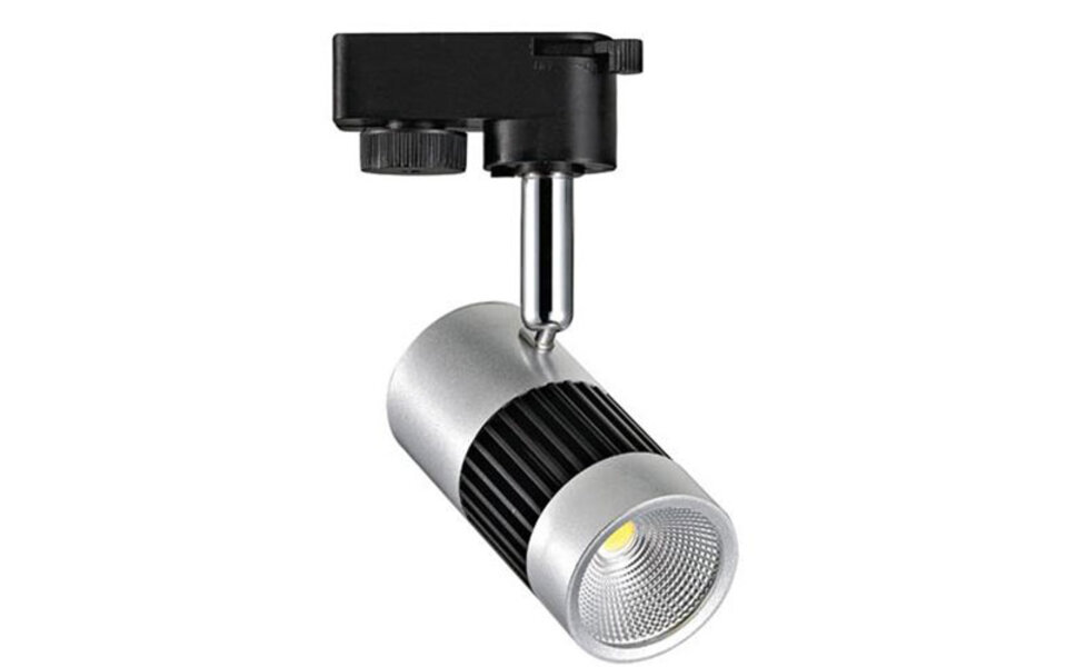 HLW LED LED Railverlichting Spot 8W - Natuurlijk Wit 4200K - Mat Zwart Aluminium