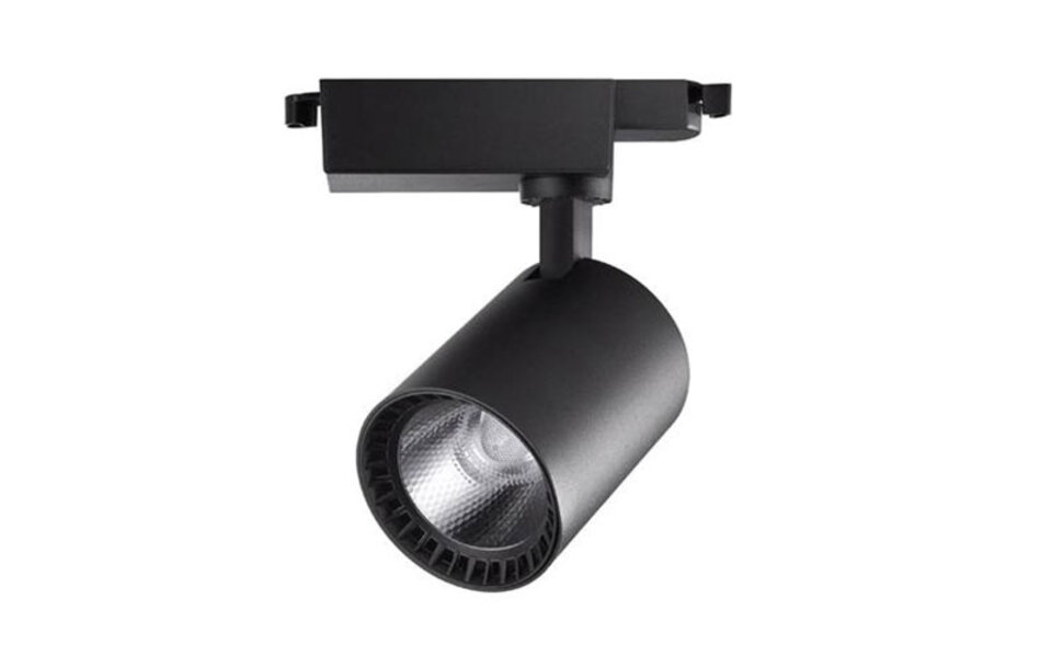 HLW LED 18W LED Spot Railverlichting - Natuurlijk Wit 4200K - Mat Zwart Aluminium