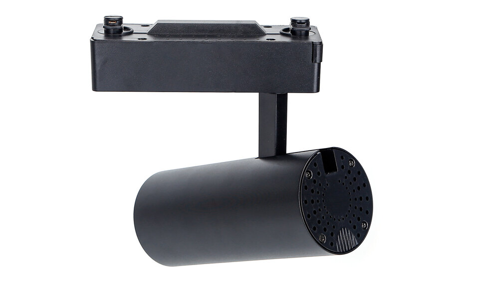 HLW LED LED Railverlichting 24W LED Spot neutraal wit 4000K - Zwart, verstelbaar, rond