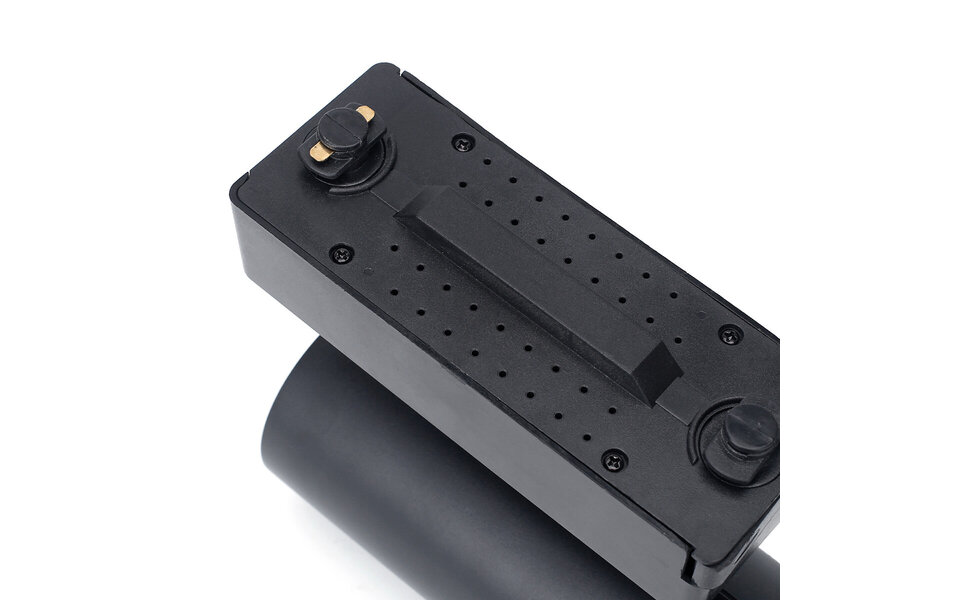 HLW LED LED Railverlichting 24W LED Spot neutraal wit 4000K - Zwart, verstelbaar, rond