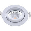 EcoDim Dimbaar Inbouw LED Spot 5W - Waterdicht IP54, Warm Wit 2700K–3000K