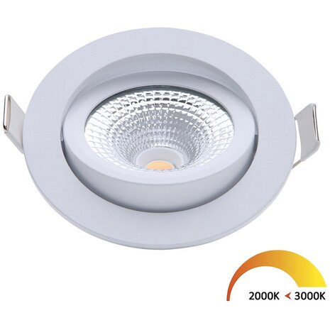 EcoDim EcoDim Dimbaar Inbouw LED Spot 5W - Waterdicht IP54, Warm Wit 2700K–3000K EcoDim EcoDim Dimbaar Inbouw LED Spot 5W - Waterdicht IP54, Warm Wit 2700K–3000K