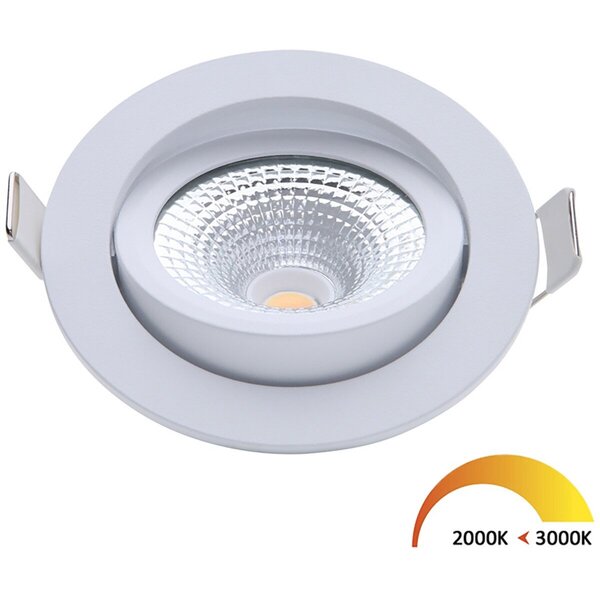 EcoDim EcoDim Dimbaar Inbouw LED Spot 5W - Waterdicht IP54, Warm Wit 2700K–3000K EcoDim EcoDim Dimbaar Inbouw LED Spot 5W - Waterdicht IP54, Warm Wit 2700K–3000K