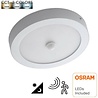 HLW LED LED Downlight Opbouw met PIR Bewegingssensor & Dag/Nacht Sensor