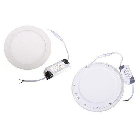 HLW LED Inbouw LED Downlight Slim 3W - Ronde LED Lamp Ø83mm Mat Wit Aluminium HLW LED Inbouw LED Downlight Slim 3W - Ronde LED Lamp Ø83mm Mat Wit Aluminium