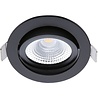 EcoDim EcoDim 5W Inbouw LED Downlight - Dimbaar, Waterdicht IP54, Warm Wit 2700K, Mat Zwart EcoDim EcoDim 5W Inbouw LED Downlight - Dimbaar, Waterdicht IP54, Warm Wit 2700K, Mat Zwart