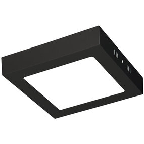 LED Downlight 12W Koud Wit 6000K - Opbouw LED Lamp Mat Zwart LED Downlight 12W Koud Wit 6000K - Opbouw LED Lamp Mat Zwart