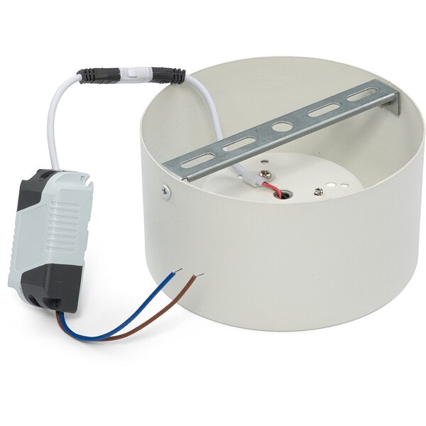 HLW LED LED Downlight Opbouw Rond Hoog 10W - Natuurlijk Wit 4200K - Mat Wit Aluminium Ø140mm HLW LED LED Downlight Opbouw Rond Hoog 10W - Natuurlijk Wit 4200K - Mat Wit Aluminium Ø140mm