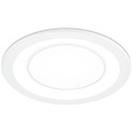 LED Spot Inbouw LED Downlight 10W Warm Wit 2700K–3000K Rond Mat Wit Ø140mm