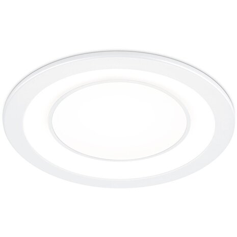LED Spot Inbouw LED Downlight 10W Warm Wit 2700K–3000K Rond Mat Wit Ø140mm LED Spot Inbouw LED Downlight 10W Warm Wit 2700K–3000K Rond Mat Wit Ø140mm