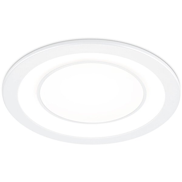 HLW LED LED Spot Inbouw LED Downlight 10W Warm Wit 2700K–3000K Rond Mat Wit Ø140mm HLW LED LED Spot Inbouw LED Downlight 10W Warm Wit 2700K–3000K Rond Mat Wit Ø140mm