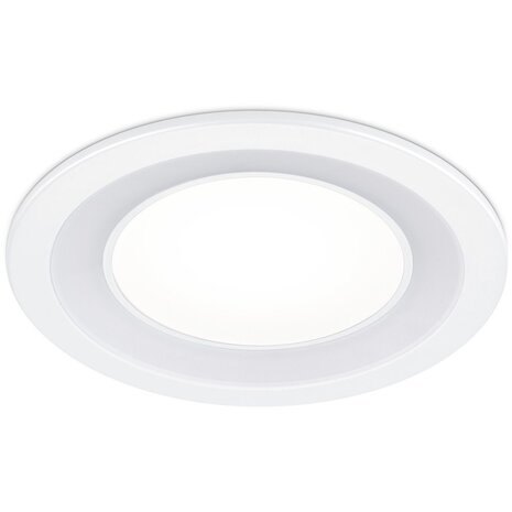 HLW LED LED Spot Inbouw LED Downlight 10W Warm Wit 2700K–3000K Rond Mat Wit Ø140mm HLW LED LED Spot Inbouw LED Downlight 10W Warm Wit 2700K–3000K Rond Mat Wit Ø140mm