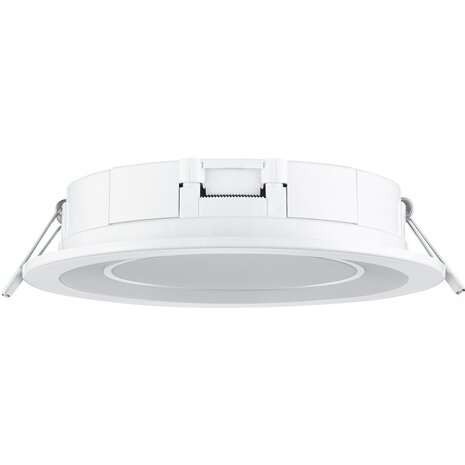 HLW LED LED Spot Inbouw LED Downlight 10W Warm Wit 2700K–3000K Rond Mat Wit Ø140mm HLW LED LED Spot Inbouw LED Downlight 10W Warm Wit 2700K–3000K Rond Mat Wit Ø140mm