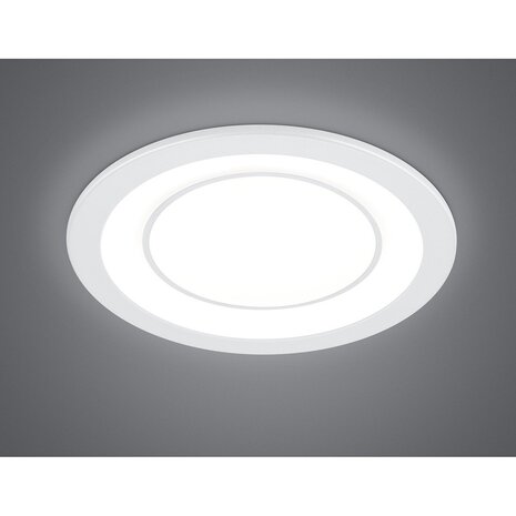 HLW LED LED Spot Inbouw LED Downlight 10W Warm Wit 2700K–3000K Rond Mat Wit Ø140mm HLW LED LED Spot Inbouw LED Downlight 10W Warm Wit 2700K–3000K Rond Mat Wit Ø140mm