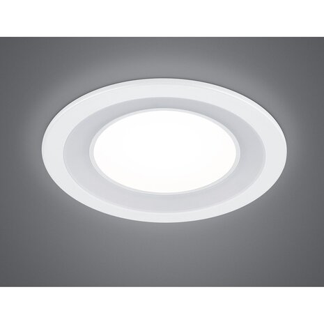 HLW LED LED Spot Inbouw LED Downlight 10W Warm Wit 2700K–3000K Rond Mat Wit Ø140mm HLW LED LED Spot Inbouw LED Downlight 10W Warm Wit 2700K–3000K Rond Mat Wit Ø140mm
