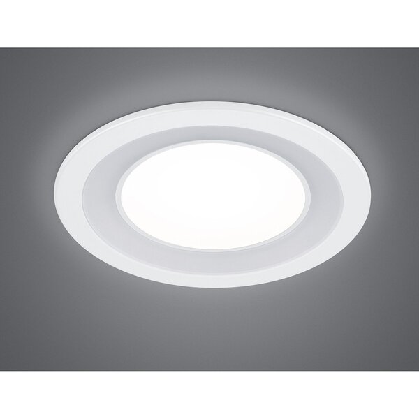 HLW LED LED Spot Inbouw LED Downlight 10W Warm Wit 2700K–3000K Rond Mat Wit Ø140mm HLW LED LED Spot Inbouw LED Downlight 10W Warm Wit 2700K–3000K Rond Mat Wit Ø140mm