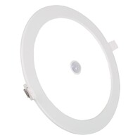 LED Downlight Slim 24W Met PIR Sensor - Helder Koud Wit 6000K