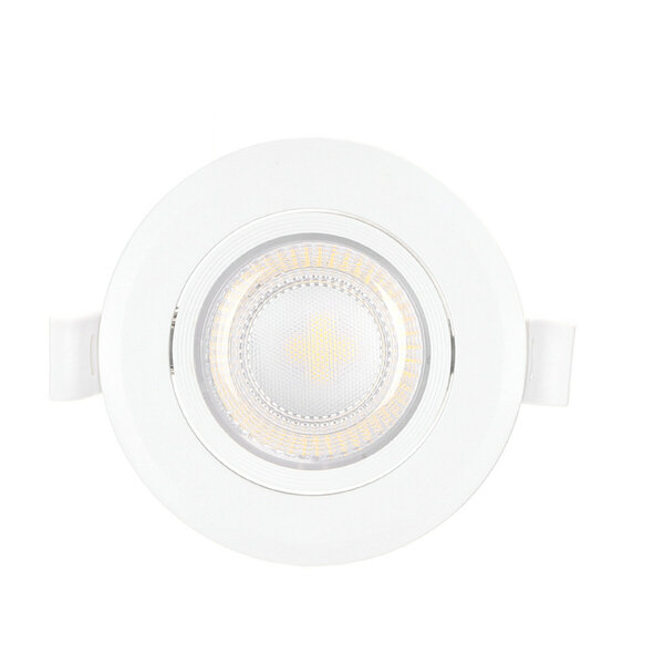 HLW LED LED Spot - Inbouw LED Downlight 5W Koud Wit 6000K Daglicht Wit - Aigi Lola HLW LED LED Spot - Inbouw LED Downlight 5W Koud Wit 6000K Daglicht Wit - Aigi Lola