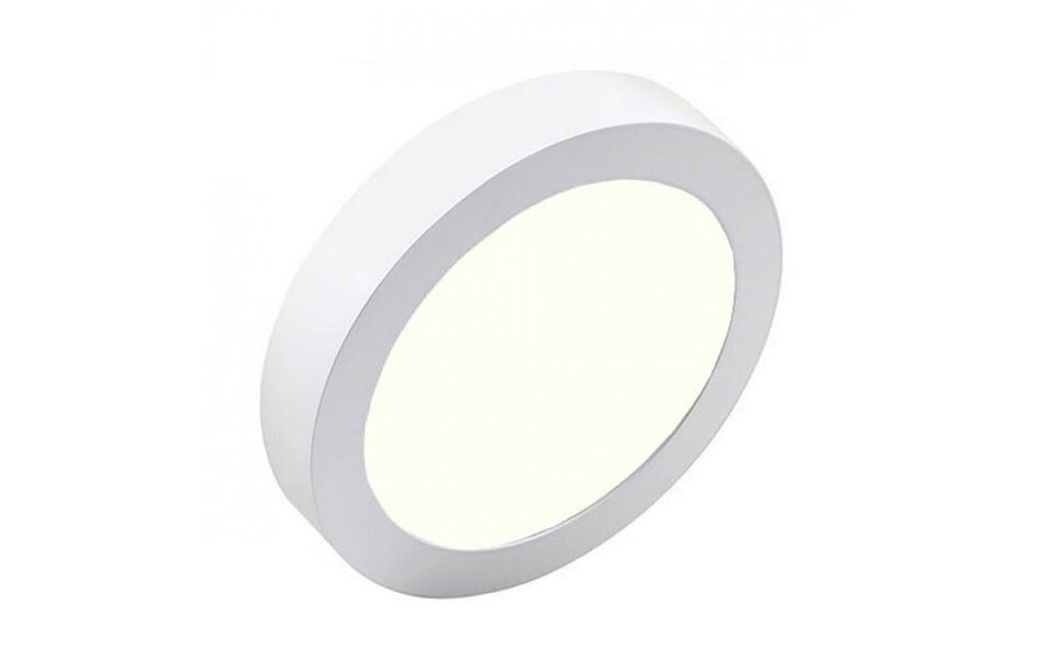 HLW LED LED Downlight Pro 20W - Opbouw LED Lamp Neutraal Wit 4000K Mat Wit Ø247mm