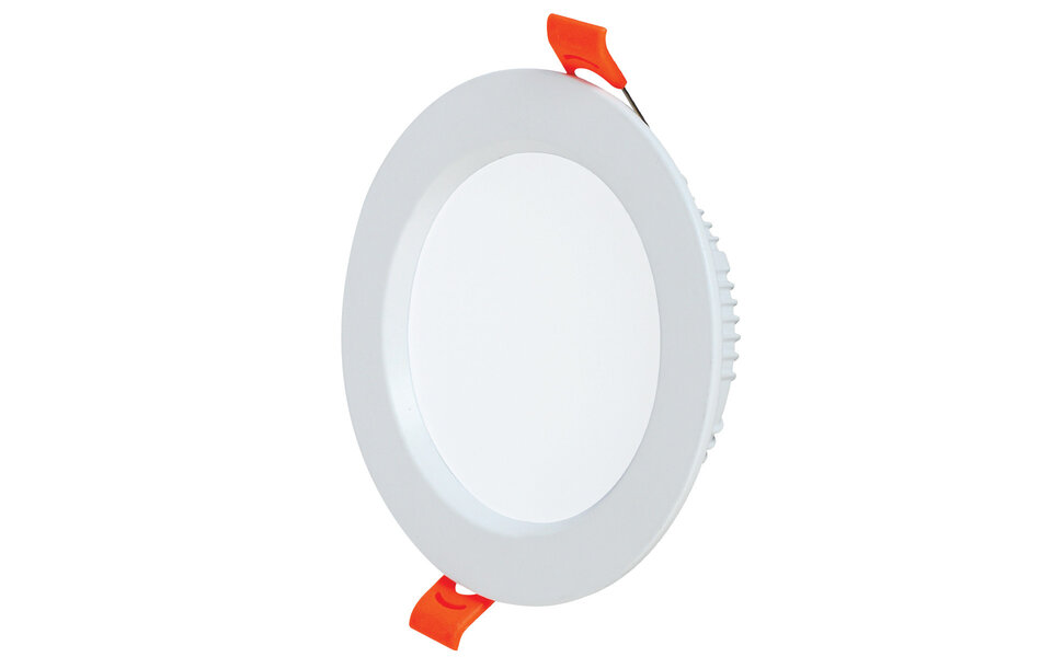 HLW LED Inbouw LED Downlight Alexy 30W - Warm Wit 2700K–3000K, Ø230mm, Mat Wit Aluminium