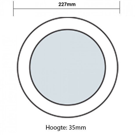 HLW LED LED Downlight Pro Opbouw Rond 18W - Helder Koud Wit 6000K LED Lamp HLW LED LED Downlight Pro Opbouw Rond 18W - Helder Koud Wit 6000K LED Lamp