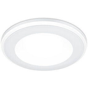 LED Spot Inbouw LED Downlight 5W Warm Wit 3000K Rond Mat Wit LED Spot Inbouw LED Downlight 5W Warm Wit 3000K Rond Mat Wit