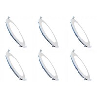 LED Downlight Slim 6 Pack - Dimbaar Inbouw LED Lamp 3W LED Downlight Slim 6 Pack - Dimbaar Inbouw LED Lamp 3W