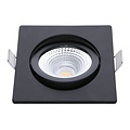 EcoDim 5W Inbouw LED Spot - Dimbaar, Waterdicht IP54, Warm Wit 2700K–3000K, Kantelbaar