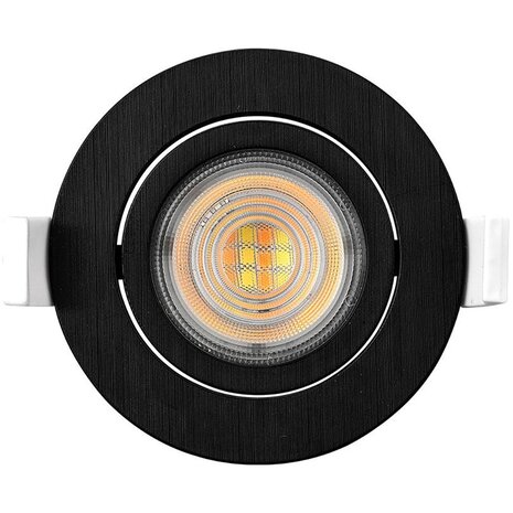 HLW LED Ronde Dimbare LED Inbouwspot 7W - Warm Wit, Neutraal Wit & Daglicht Wit