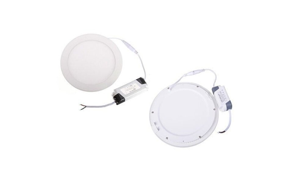 HLW LED Inbouw LED Downlight Slim 3W - Dimbaar - Helder Koud Wit 6000K - Rond