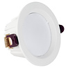 HLW LED LED Downlight Lanar 7W - Dimbaar Inbouw LED Lamp Neutraal Wit 4000K, Mat Wit Aluminium Ø98mm HLW LED LED Downlight Lanar 7W - Dimbaar Inbouw LED Lamp Neutraal Wit 4000K, Mat Wit Aluminium Ø98mm