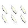 LED Downlight Slim 6 Pack - Inbouw 15W Warm Wit 2700K