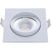 EcoDim 5W Inbouw LED Spot - Dimbaar & Waterdicht, Warm Wit