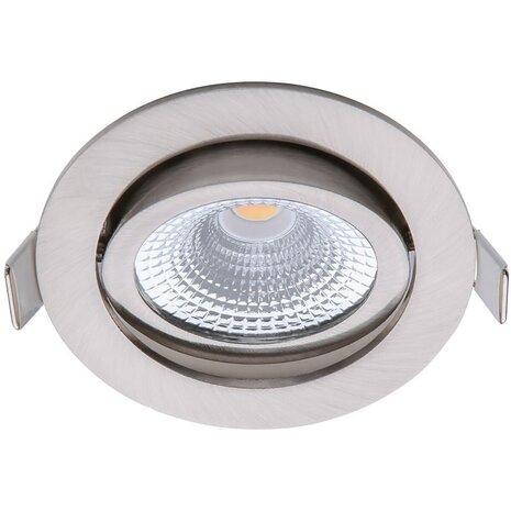 EcoDim EcoDim 5W Dimbare Inbouw LED Spot - Waterdicht IP54, Warm Wit 2700K, Kantelbaar EcoDim EcoDim 5W Dimbare Inbouw LED Spot - Waterdicht IP54, Warm Wit 2700K, Kantelbaar