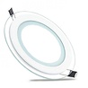 HLW LED Inbouw LED Downlight Slim 15W - Rond, Koud Wit 6000K, Mat Wit Glas Ø200mm