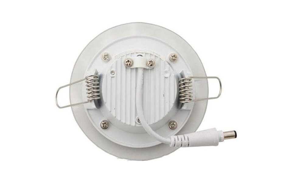 HLW LED LED Downlight Slim Inbouw Rond 12W - Natuurlijk Wit 4200K - Mat Wit Glas Ø160mm