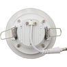 HLW LED LED Downlight Slim Inbouw Rond 12W - Natuurlijk Wit 4200K - Mat Wit Glas Ø160mm