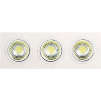 LED Spot Inbouw 15W - Koud Wit 6000K - Beam Angle Verstelbaar