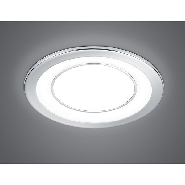 HLW LED Trion Cynomi LED Spot Inbouw LED Downlight 10W Warm Wit 2700K–3000K Rond Mat Chroom HLW LED Trion Cynomi LED Spot Inbouw LED Downlight 10W Warm Wit 2700K–3000K Rond Mat Chroom