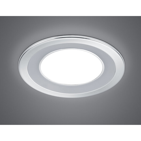 HLW LED Trion Cynomi LED Spot Inbouw LED Downlight 10W Warm Wit 2700K–3000K Rond Mat Chroom HLW LED Trion Cynomi LED Spot Inbouw LED Downlight 10W Warm Wit 2700K–3000K Rond Mat Chroom