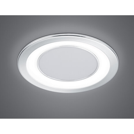 HLW LED Trion Cynomi LED Spot Inbouw LED Downlight 10W Warm Wit 2700K–3000K Rond Mat Chroom HLW LED Trion Cynomi LED Spot Inbouw LED Downlight 10W Warm Wit 2700K–3000K Rond Mat Chroom