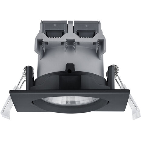 HLW LED Dimbare LED Spot Inbouw LED Downlight 5W Warm Wit 2700K–3000K Mat Zwart HLW LED Dimbare LED Spot Inbouw LED Downlight 5W Warm Wit 2700K–3000K Mat Zwart