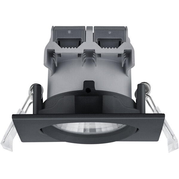 HLW LED Dimbare LED Spot Inbouw LED Downlight 5W Warm Wit 2700K–3000K Mat Zwart HLW LED Dimbare LED Spot Inbouw LED Downlight 5W Warm Wit 2700K–3000K Mat Zwart