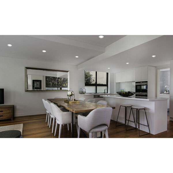 HLW LED LED Spot - Inbouw LED Downlight 5W Warm Wit 2700K–3000K - Mat Wit, Rond HLW LED LED Spot - Inbouw LED Downlight 5W Warm Wit 2700K–3000K - Mat Wit, Rond