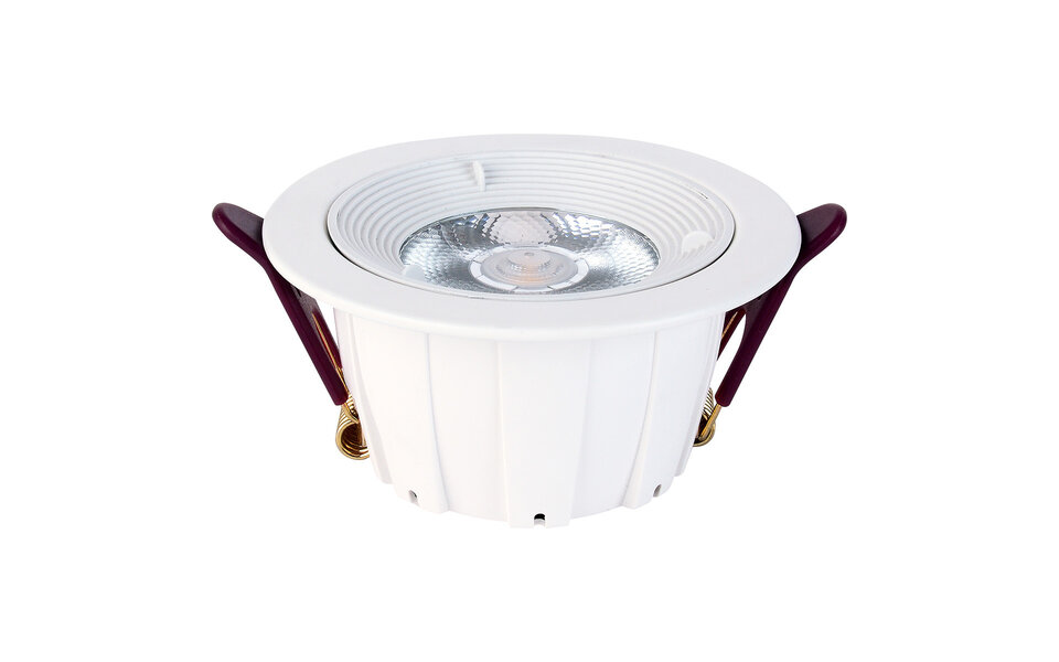 HLW LED LED Downlight Lonar 7W - Dimbaar, Neutraal Wit 4000K, Inbouw LED Lamp