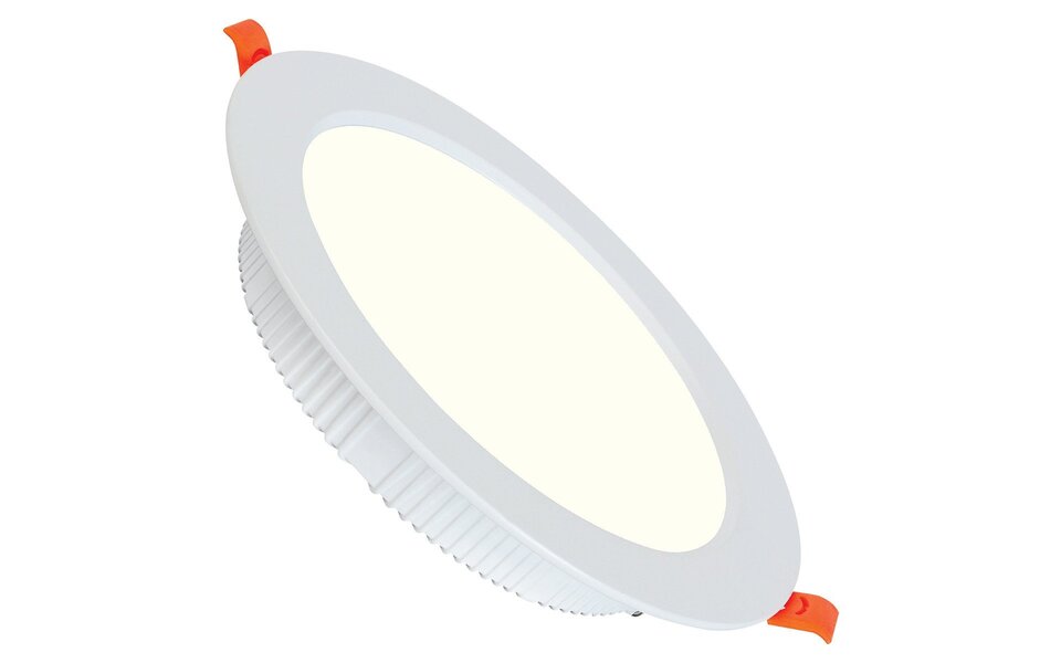 HLW LED Alexy LED Downlight Inbouw Rond 8W - Natuurlijk Wit 4200K - Mat Wit Aluminium Ø98mm