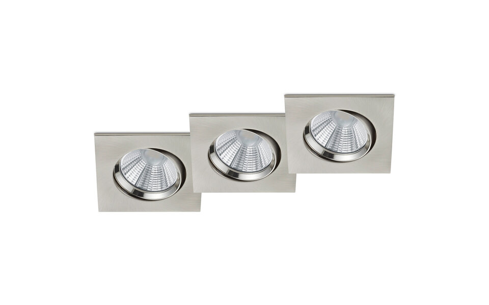 HLW LED LED Spot 3 Pack - Inbouw LED Downlight 5W Dimbaar Warm Wit 2700K–3000K