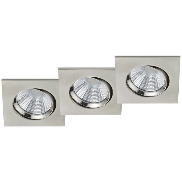 HLW LED LED Spot 3 Pack - Inbouw LED Downlight 5W Dimbaar Warm Wit 2700K–3000K